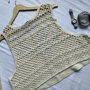 Crochet Knit Tank Top