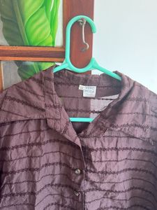 veromoda brown shirt