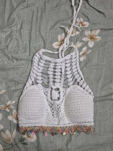 Crochet Halter Top