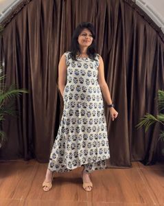 A line Kurti Palazzo Set | Rs 1299