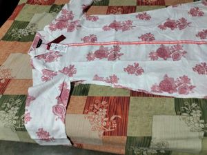 Floral Print Kurta