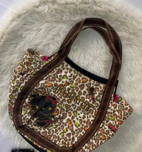Hello Kitty Leopard Print Tote