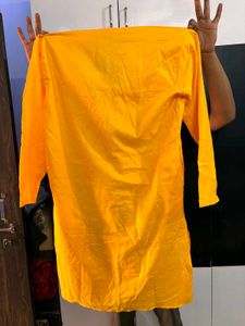 Yellow Kurta Men