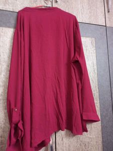 Burgundy Women's Shirt