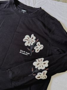 Floral Print Sweater