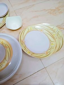 COMBO OF CERAMIC BOWLS 🥣 &amp; FAMILY DINNER SET 🍽️