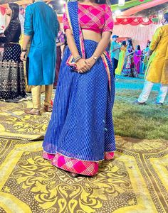 Gotta work lehenga choli 💙