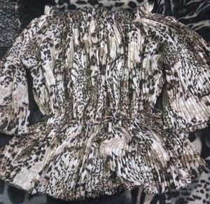 Tiger Print Top