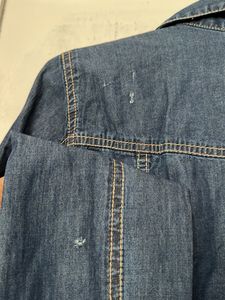 Embellished Denim Shirt