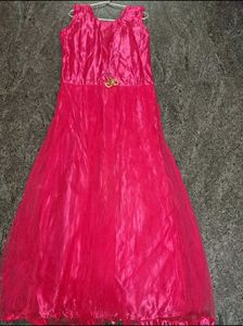 💥 Price Drop💥Pink Embroidered Anarkali Dress