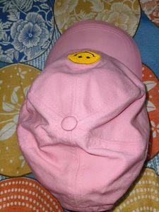 Cute and   Stylish  Smiley Pink Cap