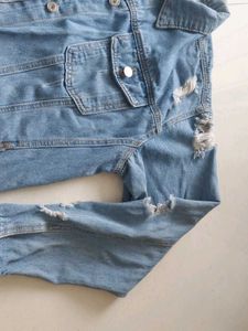 Distressed Denim Jacket