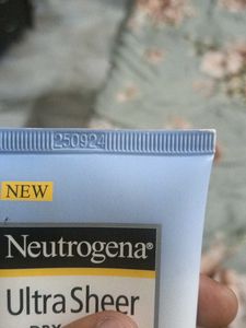 Neutrogena Ultra Sheer Dry Touch Sunblock