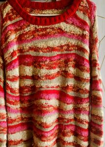Striped Knit Sweater