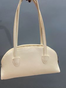 Vintage Ivory Shoulder Bag