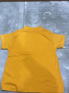 Yellow Short Sleeve Top
