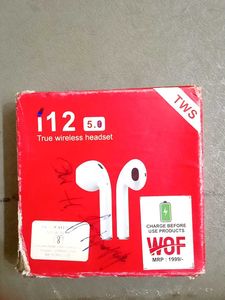 this product has been i12 (5.0) true wireless head