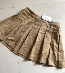 ✨H&amp;M  Pleated Mini Skirt