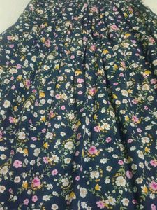 Floral Print Skirt