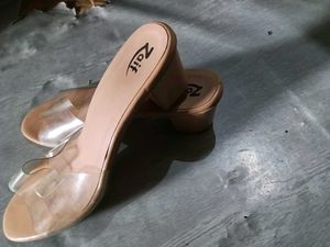 Zaif Clear Strap Flats one time use product