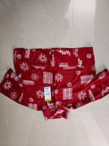Red Printed Co-ord Set