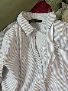 cute office check top