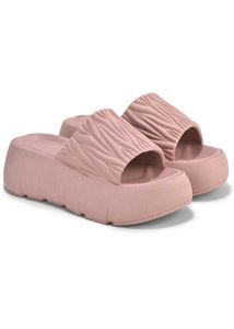 Pink Platform Slides