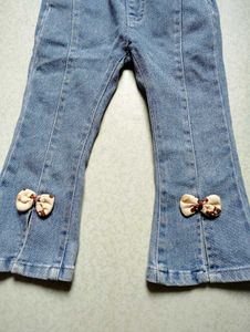 Girls Flare Denims