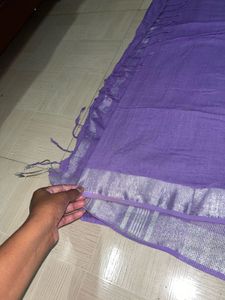 Elegant Lavender &amp; Purple Saree