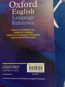 Oxford English Language Reference - Indian Edition