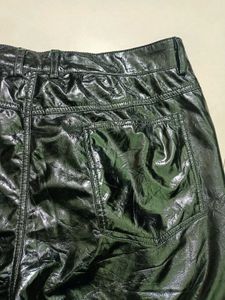 Shiny Black Pants