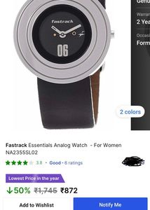 Fastrack Analog Watch