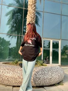 Graphic Print Black T-Shirt