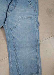 Light Wash Denim Pants