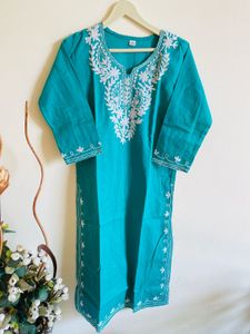 Elegant Embroidered Kurta