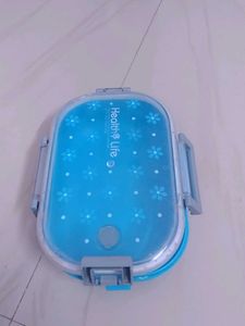 Blue Lunch Box,used