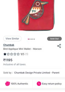 Chumbak Branded Wallet