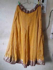 Mustard Lehenga Choli