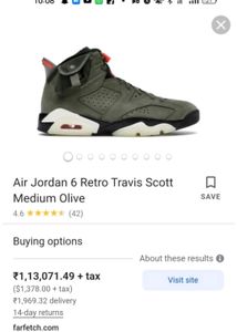 Unused Nike Air Shoes