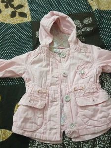 Cute Pink Baby Jacket