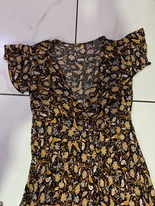 Floral Print Maxi Dress
