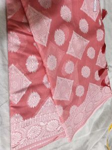 Elegant Pink Saree