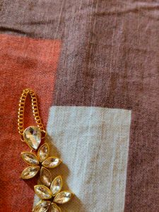 Statement Floral Hand Harness Ring