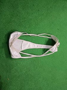 White Butterfly Detail Thong