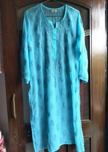 Embroidered Georgette Kurti