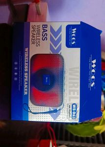 Brand New Woos Company Bass Wireless Speaker.            1- wireless.   2- Playing Time:3-4 hours.   3- Play USB Storage Device.     4- With Mic For Hands- Free Phone Call Function.   5- Splash proof