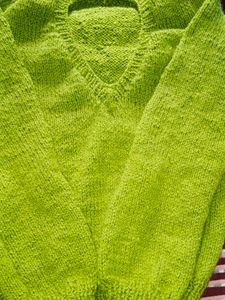 FREE DELIVERY Green Knitted Sweater