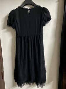 Black Lace Mini Dress