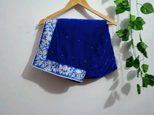 Beautiful Work Saree With Blouse