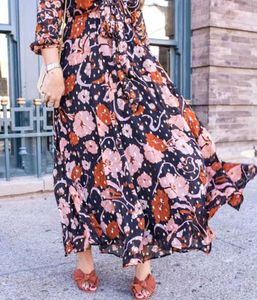 Boho Chic Floral Maxi Dress